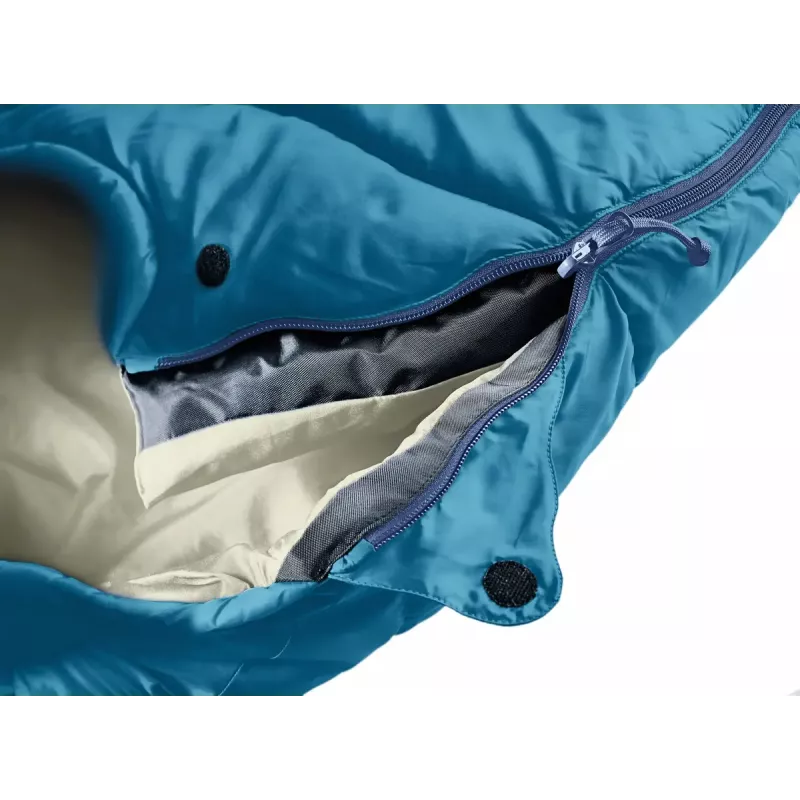DEUTER Little Star vaikiškas mumijos tipo miegmaišis 570×410×1450 mm šviesiai mėlynas