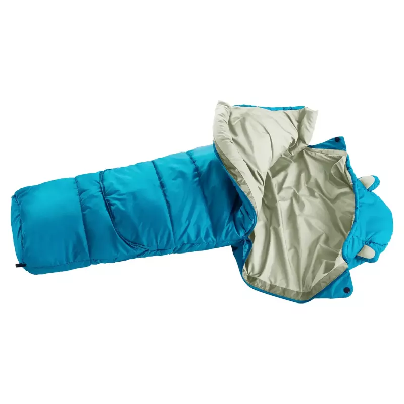 DEUTER Little Star vaikiškas mumijos tipo miegmaišis 570×410×1450 mm šviesiai mėlynas