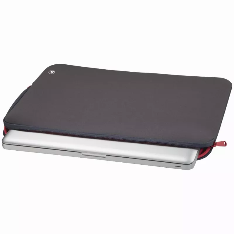 Hama Neopreninis 39,6 cm (15,6 col.) įmautės dėklas, Pilka, Raudona