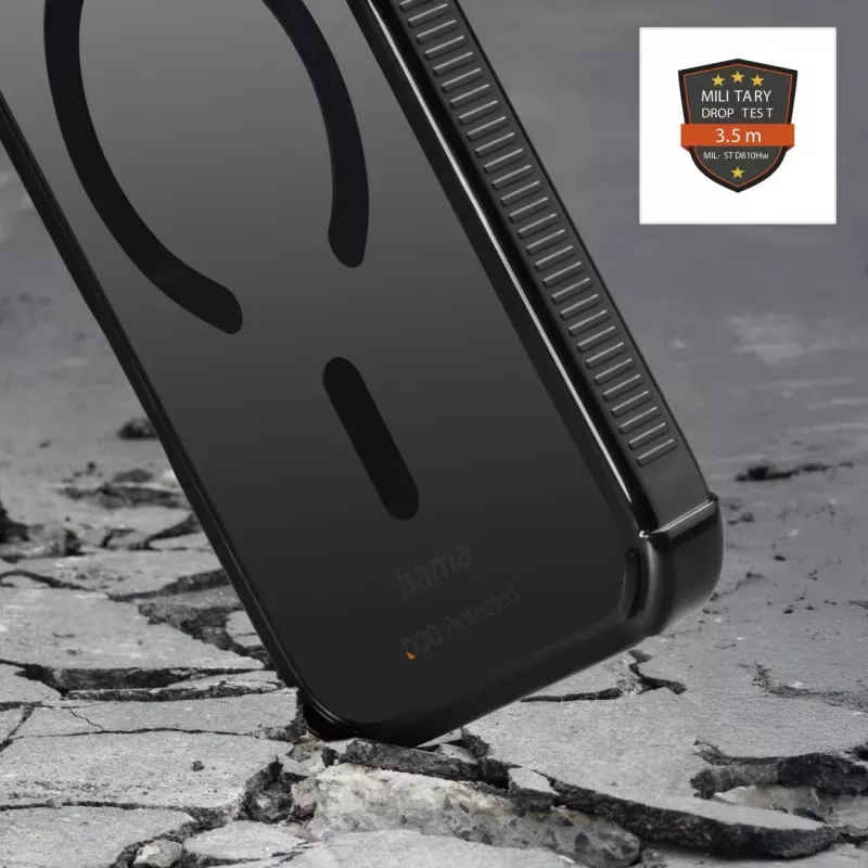 Hama Extreme Protect mobiliojo telefono dėklas 17,5 cm (6,9 col.) Dangtelis Juoda