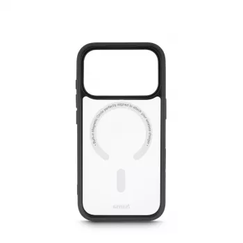 Hama Frame Protect mobiliojo telefono dėklas 16 cm (6,3 col.) Dangtelis Skaidrus, Juodas