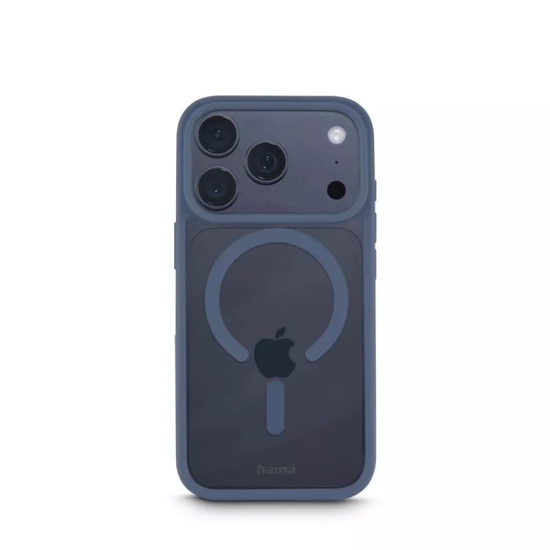 Hama Frame Protect mobiliojo telefono dėklas 16 cm (6,3 col.) Dangtelis Skaidri, Mėlyna