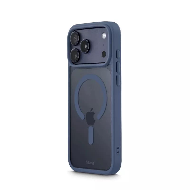 Hama Frame Protect mobiliojo telefono dėklas 17,5 cm (6,9 colio) Dangtelis permatomas, mėlynas
