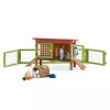 schleich FARM WORLD Triušių narvelis, Ūkis, Ūkio gyvūnai / ūkio žaislai, 3 m., Daugiaspalvis, Plastikas