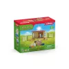 schleich FARM WORLD Triušių narvelis, Ūkis, Ūkio gyvūnai / ūkio žaislai, 3 m., Daugiaspalvis, Plastikas