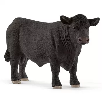 schleich FARM WORLD Juoda Angus bulius, 3 m., Ūkis, Ūkio gyvūnai / ūkio žaislai, Daugiaspalvis, Plastikas