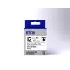 Epson etikečių kasetė, lyginama LK-4WBQ, juoda / balta, 12 mm (5 m)
