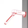 Kišeninis darbo žibintas Ledlenser 502736 12 W LED juodas