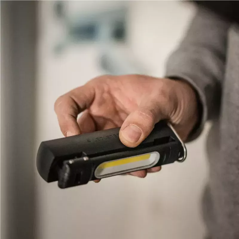 Kišeninis darbo žibintas Ledlenser 502736 12 W LED juodas