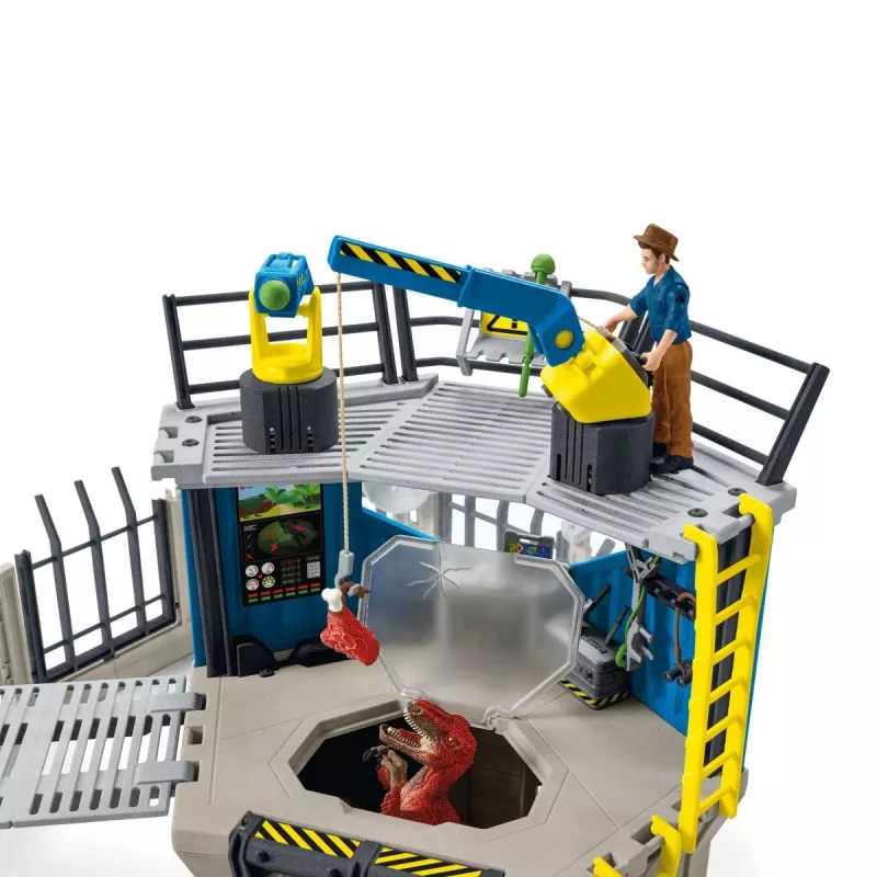 Dinozaurų žaidimų rinkinys Schleich Didžioji dinozaurų tyrimų stotis