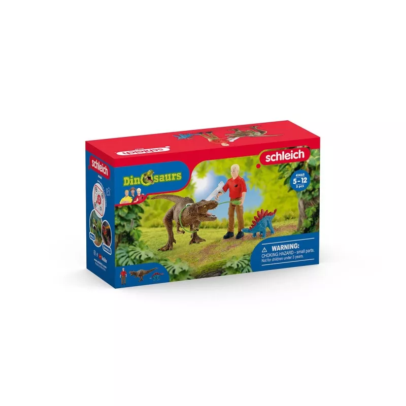 Žaislinis dinozauras Schleich Tyrannosaurus Rex Attack