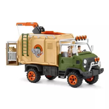 Didelis gyvūnų gelbėjimo sunkvežimis Schleich WILD LIFE 42475
