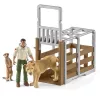 Didelis gyvūnų gelbėjimo sunkvežimis Schleich WILD LIFE 42475