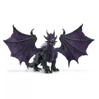 „Schleich ELDRADOR CREATURES“ šešėlių drakonas, juodas ir violetinis, 70152