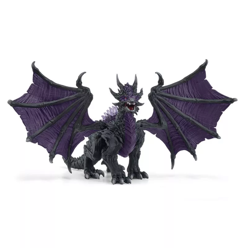 „Schleich ELDRADOR CREATURES“ šešėlių drakonas, juodas ir violetinis, 70152