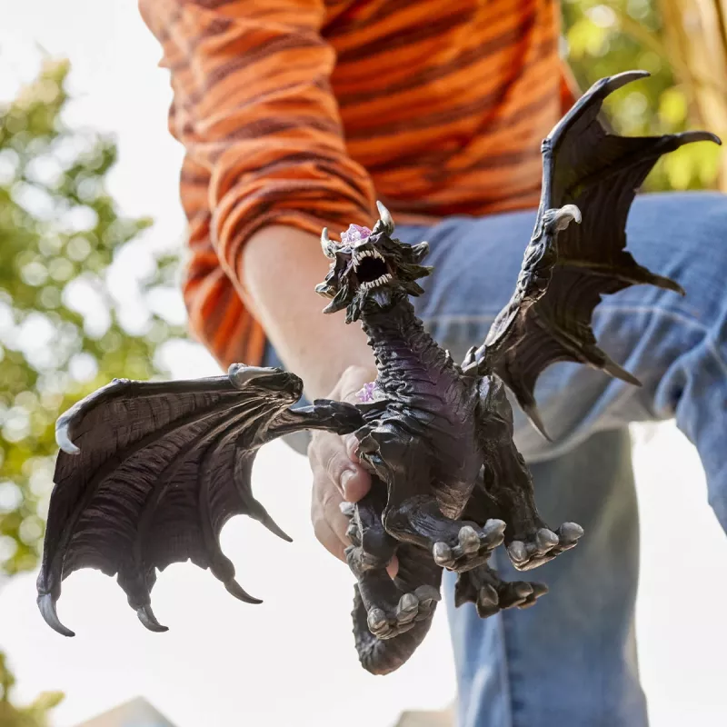 „Schleich ELDRADOR CREATURES“ šešėlių drakonas, juodas ir violetinis, 70152