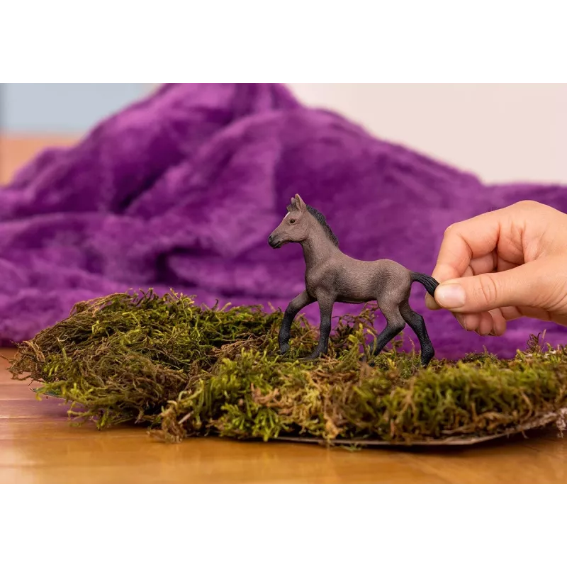 schleich ARKLIO KLUBAS Peru pasų kumeliukas, 5 m., Arkliai, Ruda, Plastikas