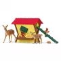 „Forest Animals Set Schleich 42658S“ spalvingi šėrimo aksesuarai