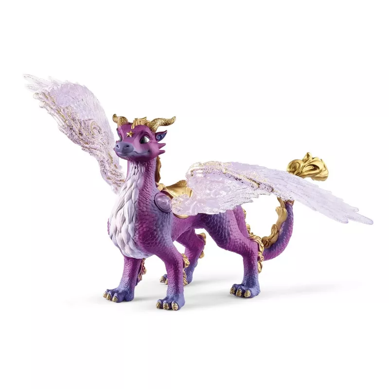 Žaislinė figūrėlė Schleich BAYALA Naktinio dangaus drakonas auksinis purpurinis 70762S