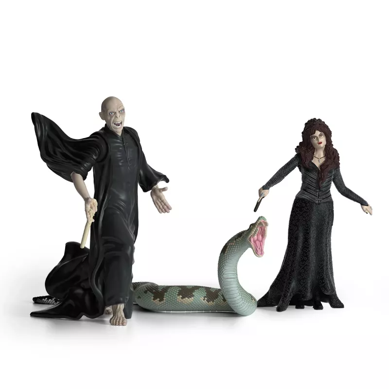Figūrėlių rinkinys Schleich Lordas Voldemortas, Naginė, Belatriks Lestreindž, įvairiaspalvis