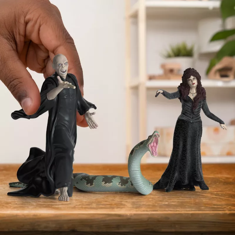 Figūrėlių rinkinys Schleich Lordas Voldemortas, Naginė, Belatriks Lestreindž, įvairiaspalvis
