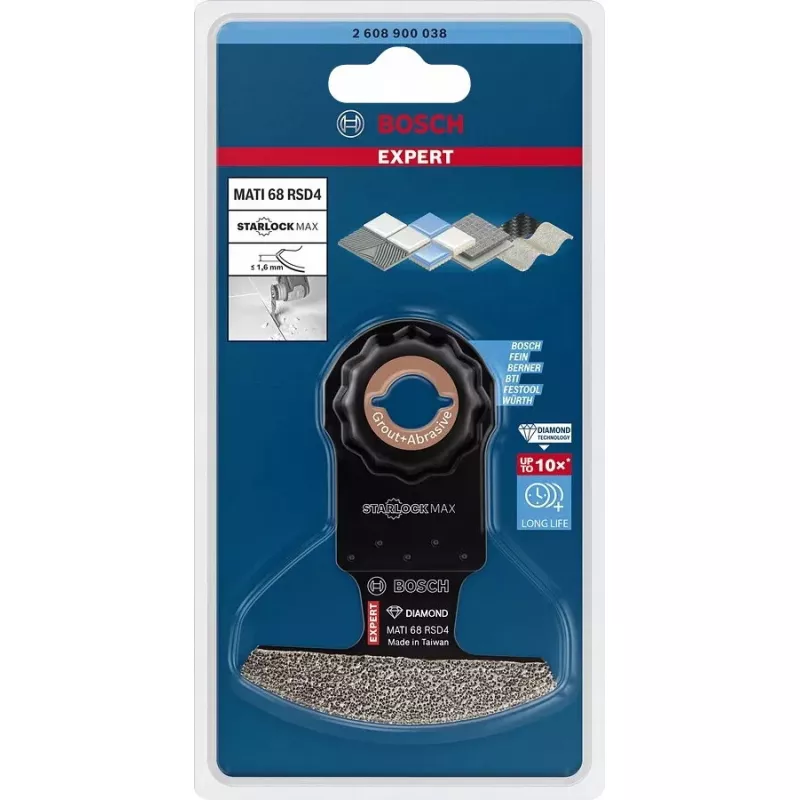 Grandiklio peilis Bosch Expert 2608900038 karbidinis 68 mm juodas