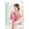 Lėlė Simba‑Dickie Corolle 9000150050, interaktyvi mažylio lėlė, 42 cm ūgio, AA baterija, rožinė