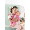 Lėlė Simba‑Dickie Corolle 9000150050, interaktyvi mažylio lėlė, 42 cm ūgio, AA baterija, rožinė