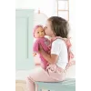 Lėlė Simba‑Dickie Corolle 9000150050, interaktyvi mažylio lėlė, 42 cm ūgio, AA baterija, rožinė
