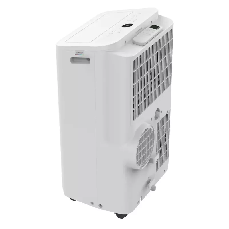 Nešiojamasis oro kondicionierius Bosch Cool 2000 — baltas, A klasė, 1 kWh/val., R290, iki 88 m³