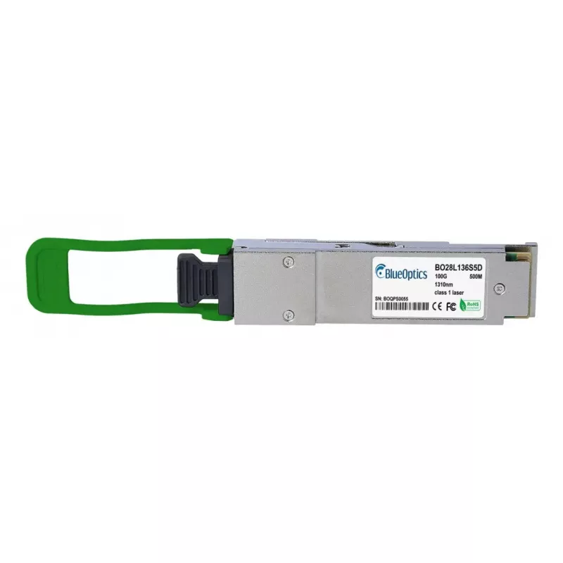 BlueOptics QSFP28 siųstuvas-imtuvas S3N88A-BO — 100GBASE-DR, LC-Duplex, vienmodis 1310nm, PAM4, 500m, DDM/DOM