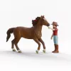 schleich HORSE CLUB Hannah & Cayenne, 5 m., Arkliai, Įvairiaspalvė