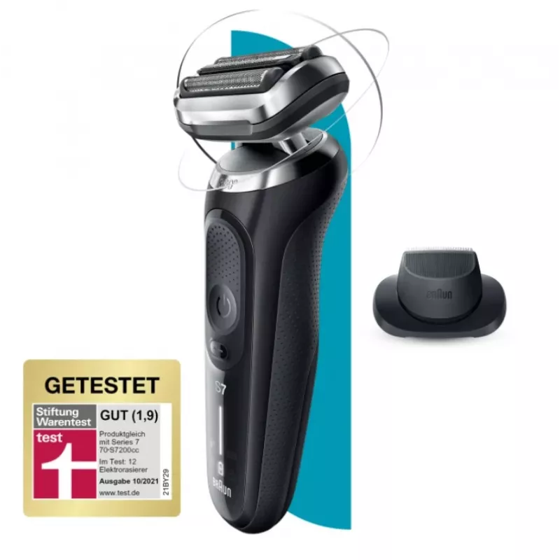 Braun Series 7 71-N1200s folijos skustuvas Trimeris Nerūdijantis plienas