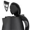 WMF Stelio 0413020072 elektrinis virdulys 1,7 L 2400 W Juoda