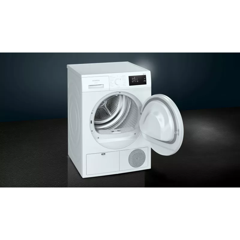 Siemens iQ300 WT43H003 skalbinių džiovyklė Laisvai pastatoma Įkraunama iš priekio 7 kg Balta