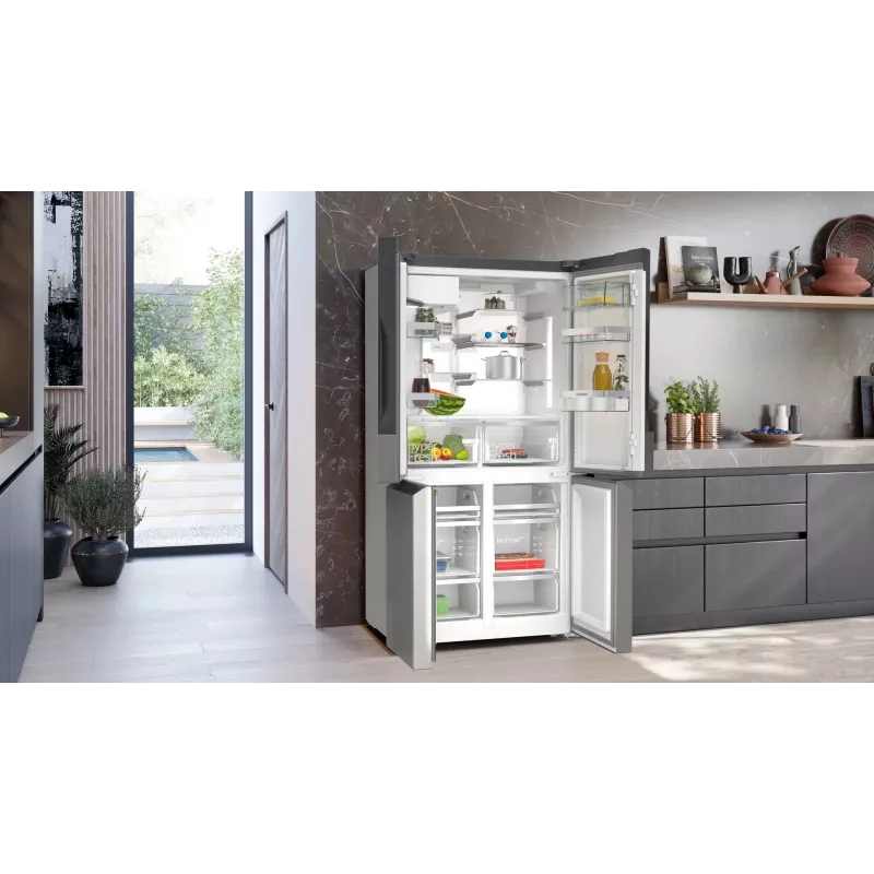 Siemens KF96DPPEA šaldomasis šaldytuvas, pastatomas, 574 L, nerūdijantis plienas