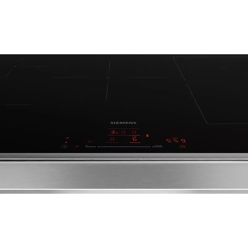 Siemens iQ500 ED845HWB1E kaitlentė Juoda Integruojama 80 cm Zoninė indukcinė kaitlentė 5 zonos(-ų)