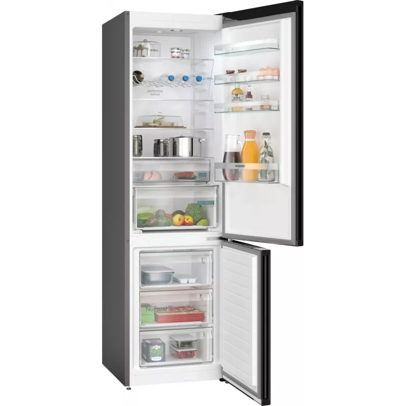 Siemens iQ300 KG39NXXBF šaldytuvas-šaldiklis Laisvai pastatomas 363 L Nerūdijantis plienas