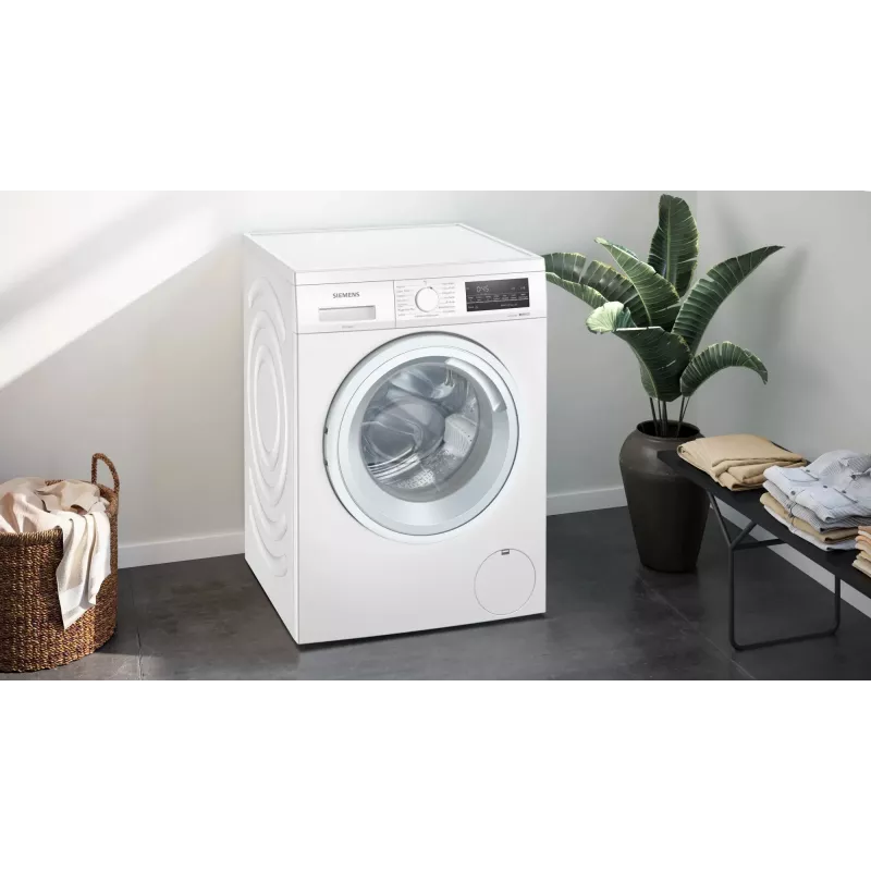 Siemens iQ500 WU14UT22 skalbyklė su priekiniu įkrovimu 9 kg 1351 aps./min Balta