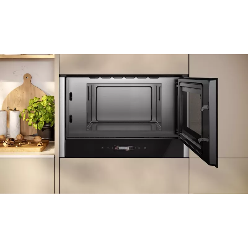 Neff NR4WR21N1 mikrobangų krosnelė Juoda Solo mikrobangų krosnelė Įmontuojama 21 L 900 W