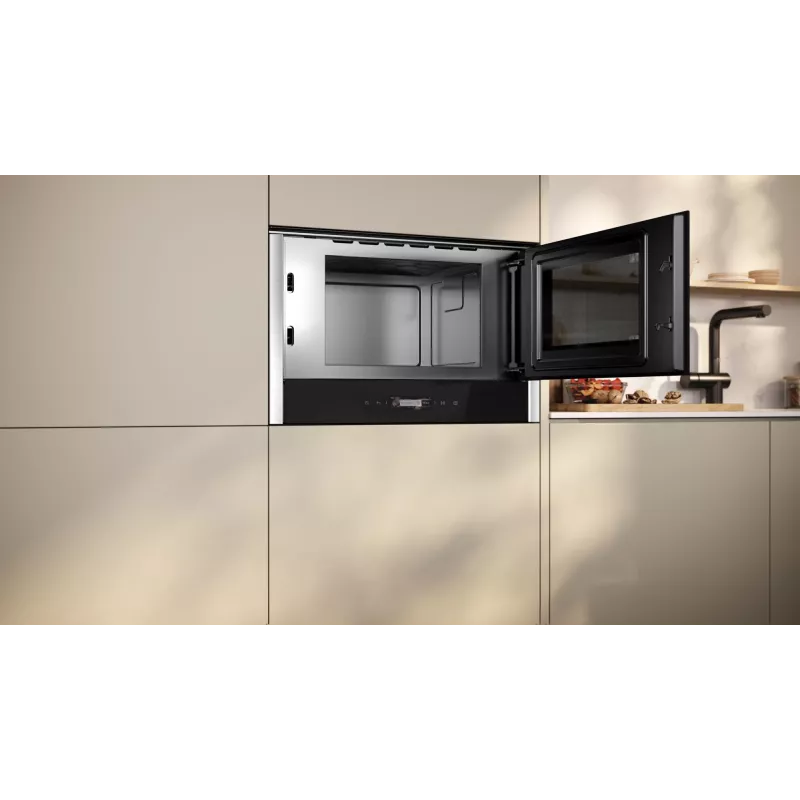 Neff NR4WR21N1 mikrobangų krosnelė Juoda Solo mikrobangų krosnelė Įmontuojama 21 L 900 W