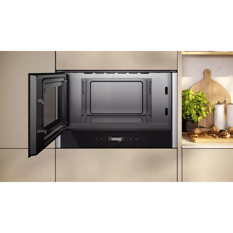 Neff NL4WR21N1 mikrobangų krosnelė Juoda Atskira mikrobangų krosnelė Įmontuojama 21 L 900 W