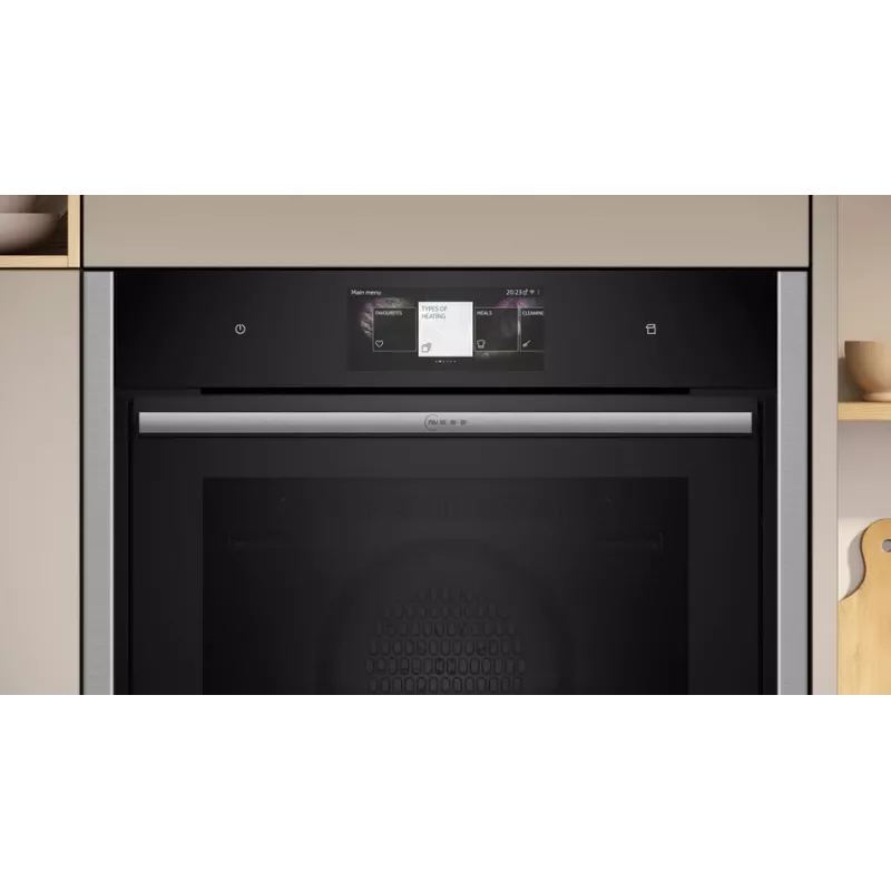 Neff N 90 B64FT33N0 orkaitė 71 L juoda, nerūdijantis plienas