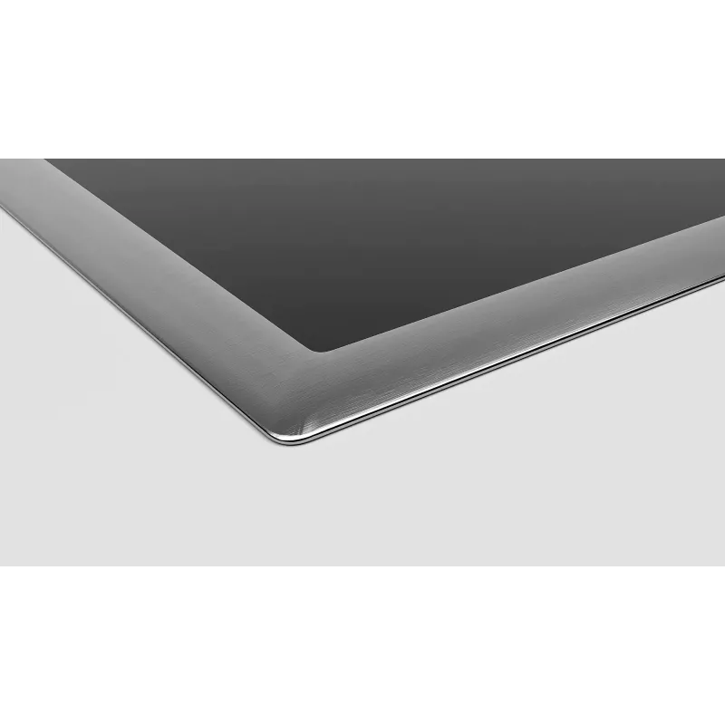Bosch Serie 2 PKE645CA2E kaitlentė Juoda, Nerūdijantis plienas Įmontuojama 60 cm Keraminė kaitlentė 4 zonos(-ų)