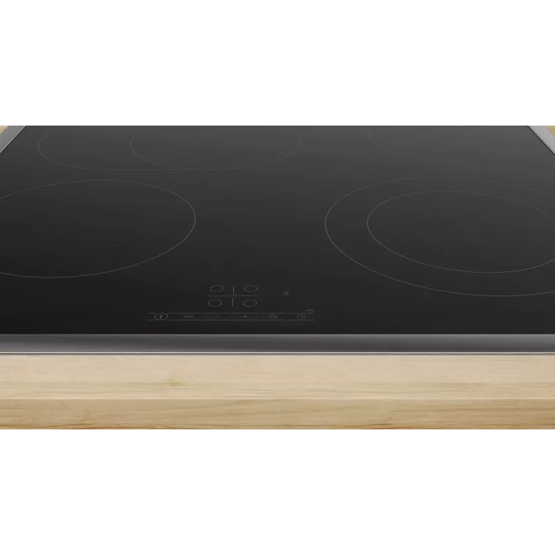 Bosch Serie 4 PKN645BB2E kaitlentė Juoda Įmontuojama 60 cm Zoninė indukcinė kaitlentė 4 zonos(-ų)
