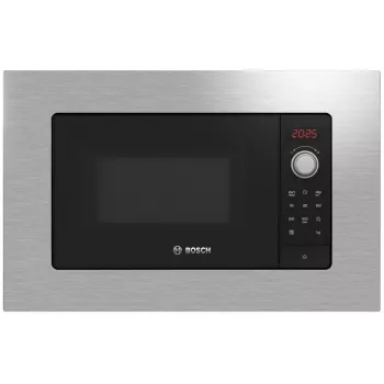 Bosch BFL623MS3 mikrobangų krosnelė, nerūdijantis plienas, atskira mikrobangų krosnelė, įmontuojama, 20 l, 800 W