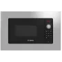 Bosch BFL623MS3 mikrobangų krosnelė, nerūdijantis plienas, atskira mikrobangų krosnelė, įmontuojama, 20 l, 800 W