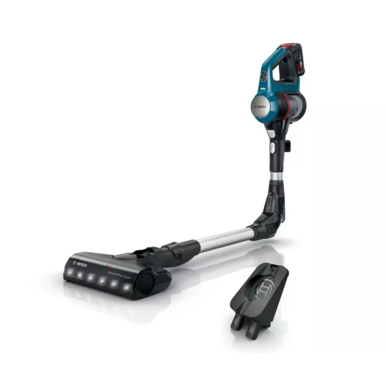 Bosch BSS71125AH belaidis dulkių siurblys/elektrinė šluota 2-in-1 belaidis dulkių siurblys Baterija Sausas Be maišelio Juoda, Mėlyna
