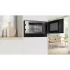 Bosch Serie 8 BER7321B1 mikrobangų krosnelė, juoda, atskirai pastatoma mikrobangų krosnelė, įmontuojama, 21 l, 900 W
