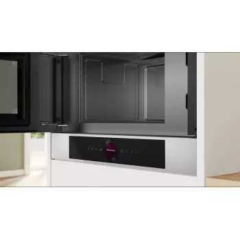 Bosch Serija 8 BFL7221W1 mikrobangų krosnelė Balta Solo mikrobangų krosnelė Įmontuojama 21 L 900 W